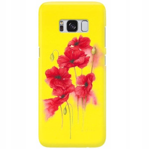 ETUI MAT ŻÓŁTE DO SAMSUNG GALAXY S8 Case Mix Wzory