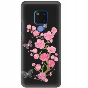 ETUI MATOWE CZARNE DO HUAWEI MATE 20 Obudowa Wzory
