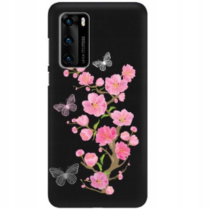 ETUI MATOWE CZARNE DO HUAWEI P40 Obudowa Mix Wzory