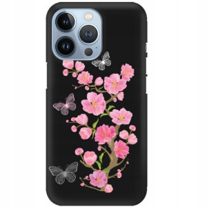 ETUI MATOWE CZARNE DO IPHONE 13 PRO Obudowa Wzory