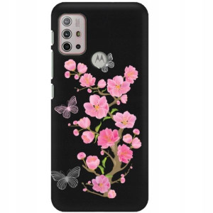 ETUI MATOWE CZARNE DO MOTOROLA G30 Obudowa Wzory
