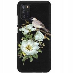 Etui Matowe Czarne Do Samsung A03s Eu Case Wzory