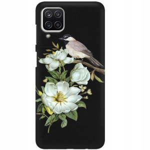ETUI MATOWE CZARNE DO SAMSUNG A12 Obudowa Wzory