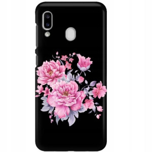 ETUI MATOWE CZARNE DO SAMSUNG A20e Obudowa Wzory