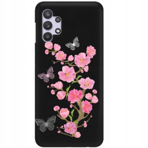 ETUI MATOWE CZARNE DO SAMSUNG A32 Obudowa Wzory