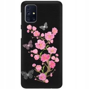 ETUI MATOWE CZARNE DO SAMSUNG M31S Obudowa Wzory