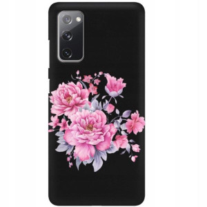 ETUI MATOWE CZARNE DO SAMSUNG S20FE Obudowa Wzory