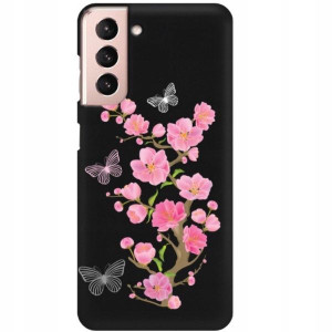 ETUI MATOWE CZARNE DO SAMSUNG S21 Obudowa Wzory