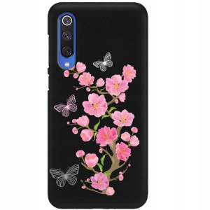 ETUI MATOWE CZARNE DO XIAOMI Mi 9 SE Obudowa Wzory
