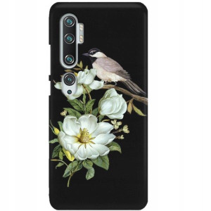 Etui Matowe Czarne Do Xiaomi Mi Note 10 Case Wzory