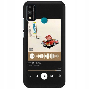Etui Matowe do HUAWEI HONOR 9X LITE Czarny Wzory