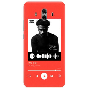 Etui Matowe do HUAWEI MATE 10 Czerwony Modne Wzory