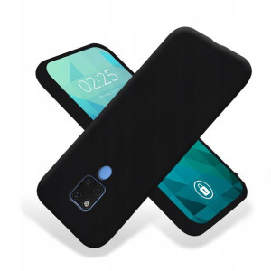 Etui Matowe Do Huawei Mate 20 X Czarny Case Smooth