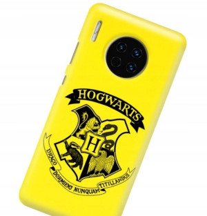 Etui Matowe do HUAWEI MATE 30 ŻÓŁTY Filmy Wzory