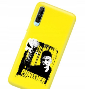 Etui Matowe do HUAWEI P SMART PRO ŻÓŁTY TOP Wzory