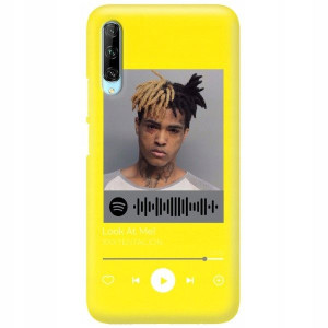 Etui Matowe do HUAWEI P SMART PRO ŻÓŁTY Top Wzory