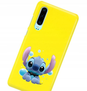 Etui Matowe do HUAWEI P30 ŻÓŁTY Filmy Gry Wzory