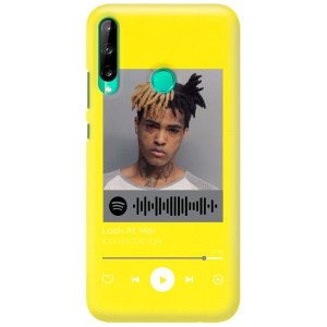 Etui Matowe do HUAWEI P40 LITE E ŻÓŁTY Modne Wzory