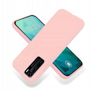 Etui Matowe Do Huawei P40 Ochronne Pudrowy Róż