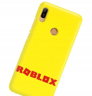 Etui Matowe do HUAWEI Y6 PRIME 2019 ŻÓŁTY Wzory