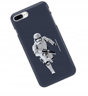 Etui Matowe do IPHONE 8 PLUS Granat Filmy Wzory