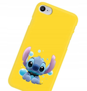 Etui Matowe do IPHONE 8 ŻÓŁTY Filmy Gry Top Wzory