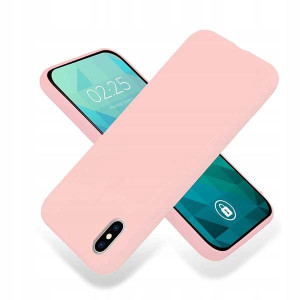 Etui Matowe Do Iphone X Ochronne Case Pudrowy Róż