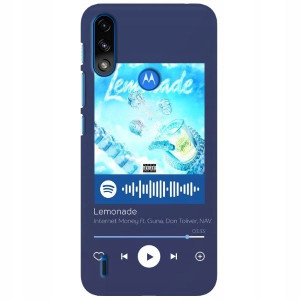 Etui Matowe do MOTOROLA E7 POWER Granat Top Wzory