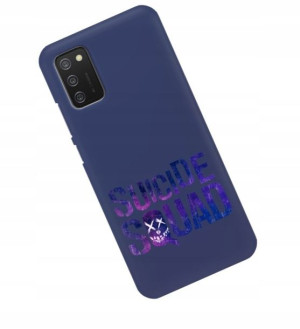 Etui Matowe do SAMSUNG A02s Granat Filmy Gry Wzory