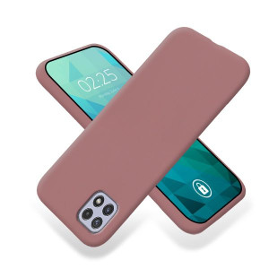 Etui Matowe Do Samsung A22 5g Ochronne Ciemny Róż
