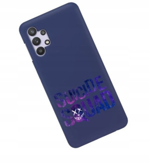 Etui Matowe do SAMSUNG A32 4G Granat Filmy Wzory