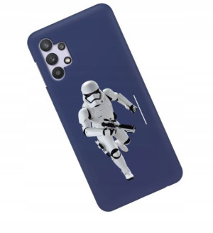 Etui Matowe do SAMSUNG A32 4G Granat Filmy Wzory