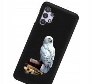 Etui Matowe do SAMSUNG A32 Czarny Gry Filmy Wzory