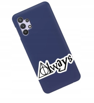 Etui Matowe do SAMSUNG A32 Granat Filmy Gry Wzory
