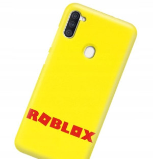 Etui Matowe do SAMSUNG M11 ŻÓŁTY Filmy Gry Wzory