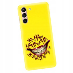 Etui Matowe do SAMSUNG S21 Żółte Filmy Gry Wzory