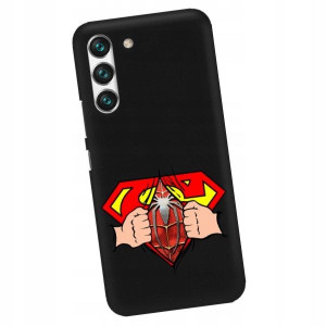 Etui Matowe do SAMSUNG S22 Czarny Gry Filmy Wzory