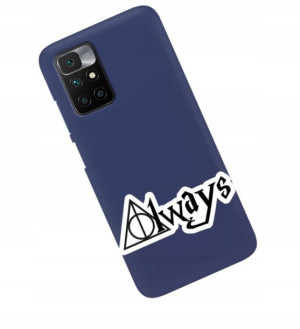 Etui Matowe do XIAOMI REDMI 10 Granat Filmy Wzory