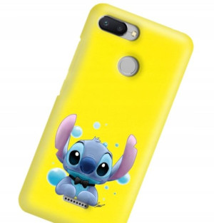 Etui Matowe do XIAOMI REDMI 6 ŻÓŁTY Filmy Wzory