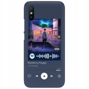 Etui Matowe do XIAOMI REDMI 9A Granat Top Wzory
