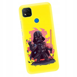 Etui Matowe do XIAOMI REDMI 9C Żółte Filmy Wzory