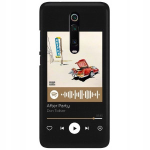 Etui Matowe do XIAOMI REDMI K20 Czarny Top Wzory