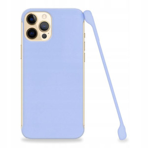 Etui Matowe Plecki Do Iphone 12 Pro Fioletowy