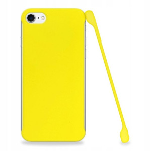 Etui Matowe Plecki Do Iphone 7 Case Żółty