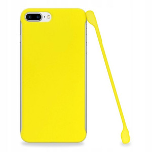 Etui Matowe Plecki Do Iphone 7 Plus Case Żółty