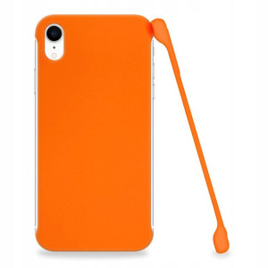 Etui Matowe Plecki Do Iphone Xr Pomarańczowy