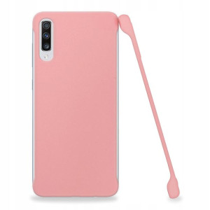 Etui Matowe Plecki Do Samsung A70s Różowy