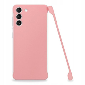 Etui Matowe Plecki Do Samsung S21 Plus Różowy