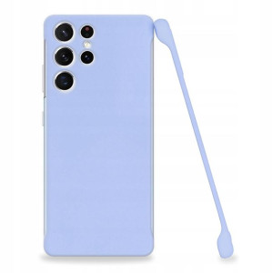Etui Matowe Plecki Do Samsung S21 Ultra Fioletowy