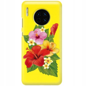 ETUI MATOWE ŻÓŁTE DO HUAWEI MATE 30 Case Mix Wzory